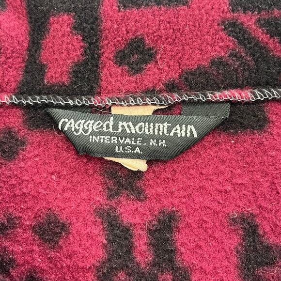 Ragged Mountain Vintage Sleeveless Zip Up Pockets Soft Warm Fleece Vest - Picture 5 of 9